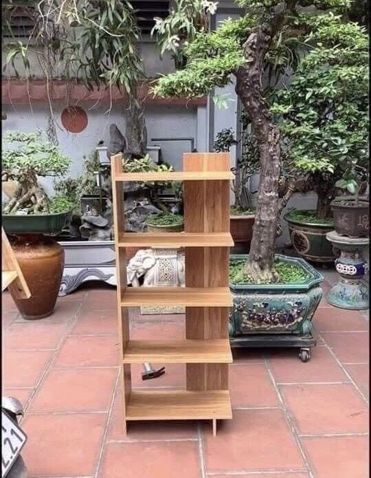 KỆ GỖ GÓC TƯỜNG